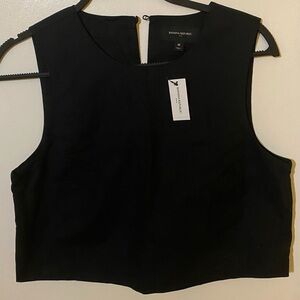 Elegant Black Sleeveless Top
